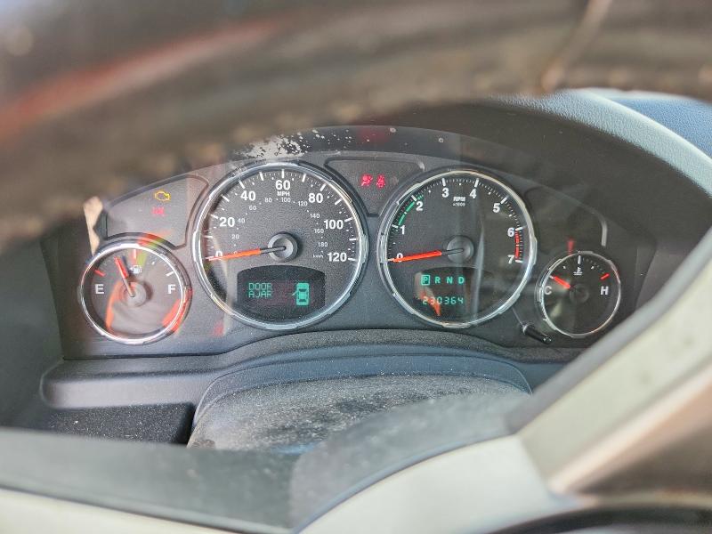 2012 Jeep Liberty (north america) VIN 1C4PJLFKXCW103045 COPART salvage auction — FRONT END, Tx - Salvage Vehicle Title, sold $225 on 2026-07-09 (photo 9)