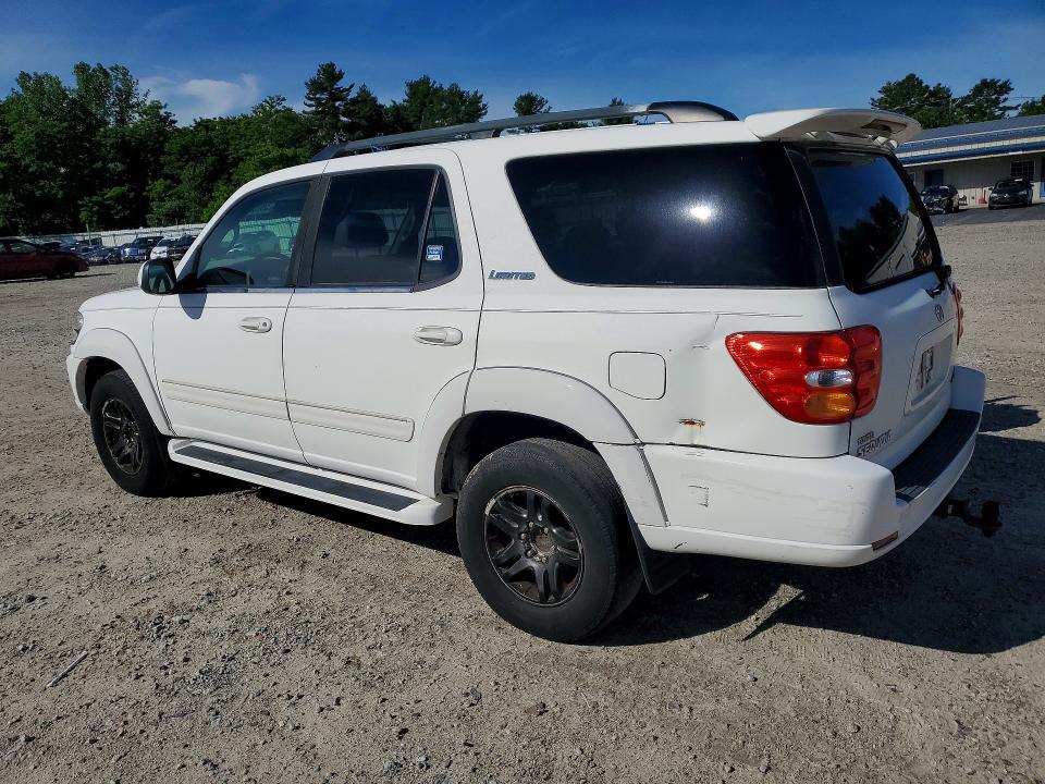 2003 Toyota Sequoia VIN 5TDZT38A43S182834 COPART salvage auction — MINOR DENT/SCRATCHES, La - Cert Of Title-Reconstructed, sold $800 on 2026-07-07 (photo 2)