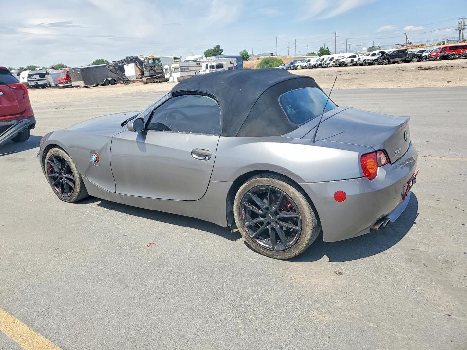 2004 BMW Z4 VIN 4USBT33574LS52965 COPART salvage auction — FRONT END, Id - Certificate Of Title, sold $1,200 on 2026-07-02 (photo 2)