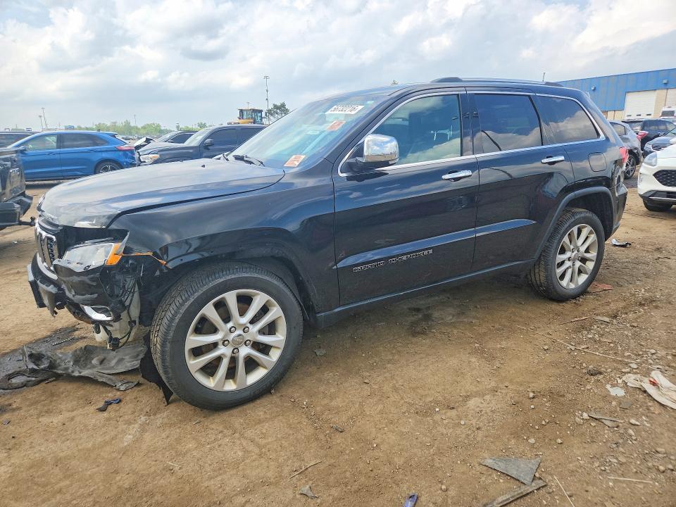 2017 Jeep Cherokee VIN 1C4RJFBTXHC708992 COPART salvage auction — FRONT END, Oh - Dealer Only Clean Title (P), sold $3,200 on 2026-08-12 (photo 1)