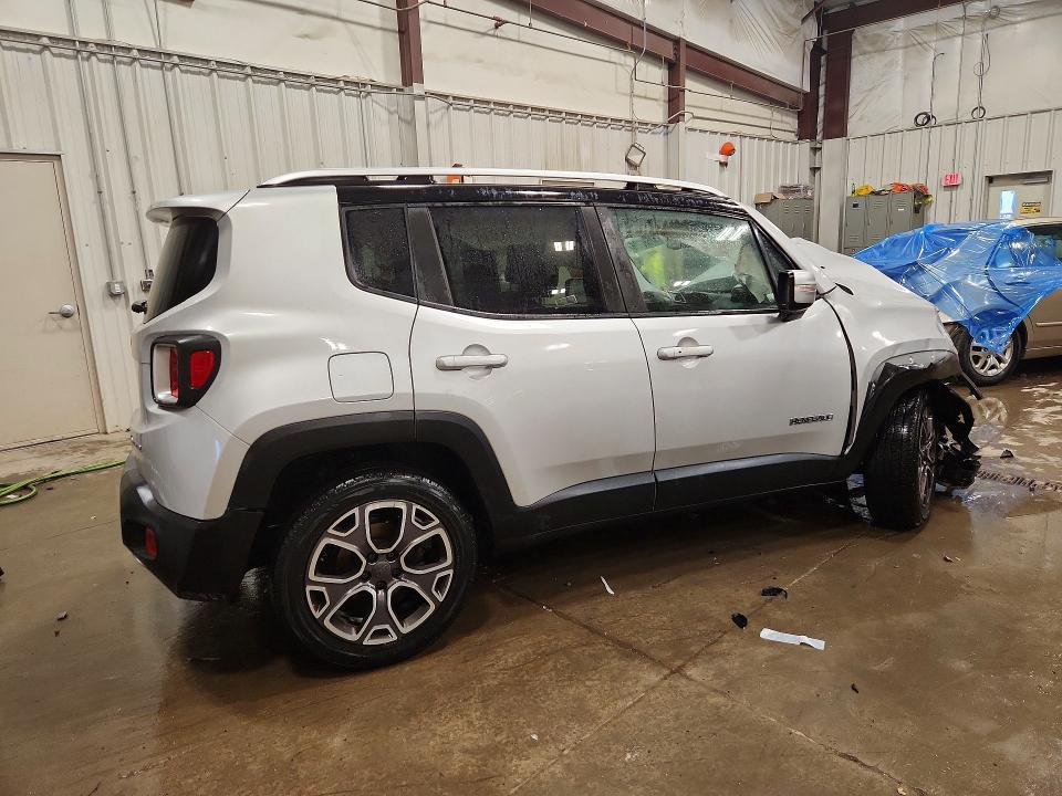 2015 Jeep Renegade VIN ZACCJADTXFPB32206 COPART salvage auction — FRONT END, Wi - Junked Vehicle Bill Of Sale, sold $425 on 2026-07-13 (photo 3)