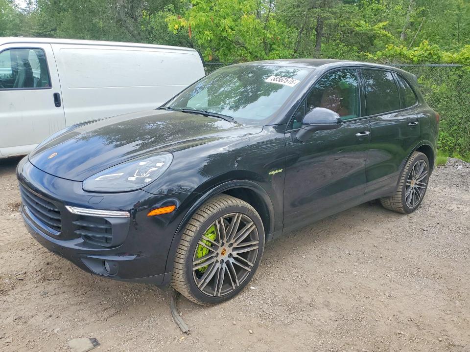 2017 Porsche Cayenne VIN WP1AE2A27HLA68810 COPART salvage auction — REAR END, On - Permit No Brand - Unfit, sold $8,000 on 2026-07-21 (photo 1)
