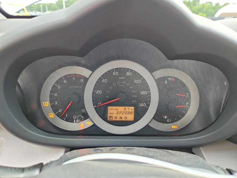 2008 Toyota Rav4 VIN JTMBD33V585169225 COPART salvage auction — FRONT END, Ct - Cert Of Title-Salvage, sold $1,100 on 2026-07-09 (photo 9)