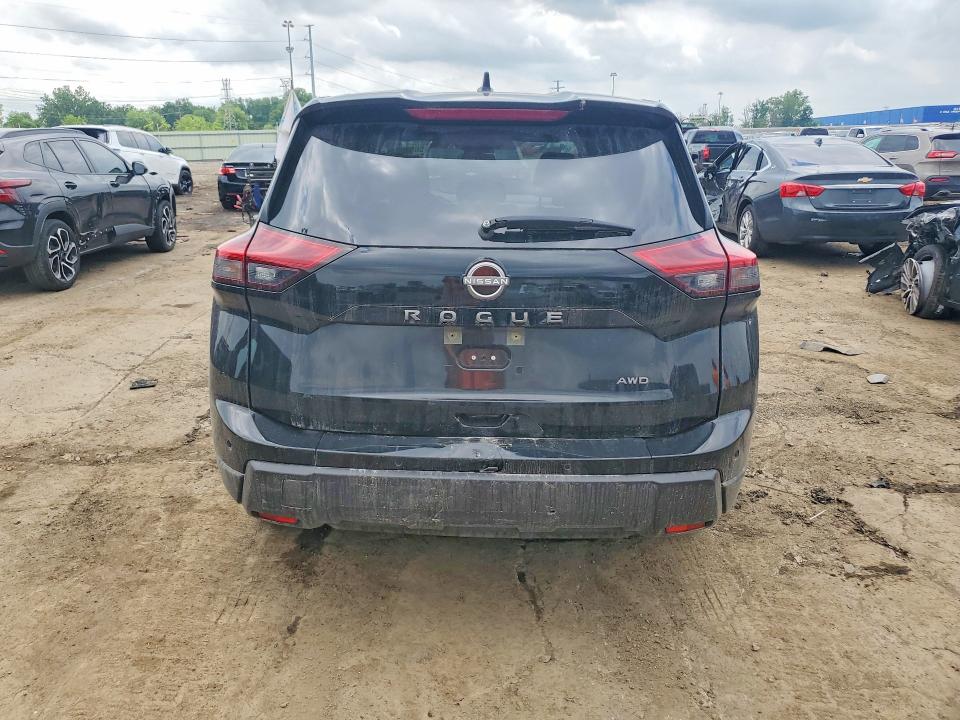 2025 Nissan Rogue VIN JN8BT3BB1SW159548 COPART salvage auction — FRONT END, Az - Cert Of Title - Salvage (P), sold $8,200 on 2026-07-31 (photo 6)