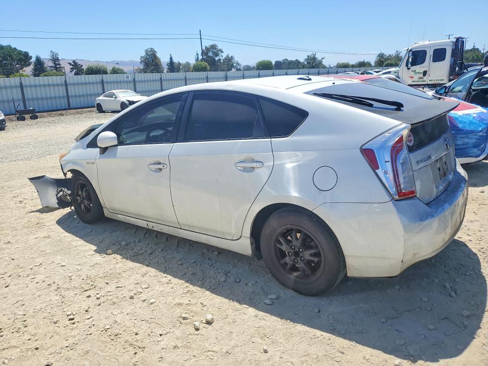 2014 Toyota VIN JTDKN3DU9E1760888 COPART salvage auction — FRONT END, Ca - Salvage Certificate, sold $350 on 2026-07-28 (photo 2)