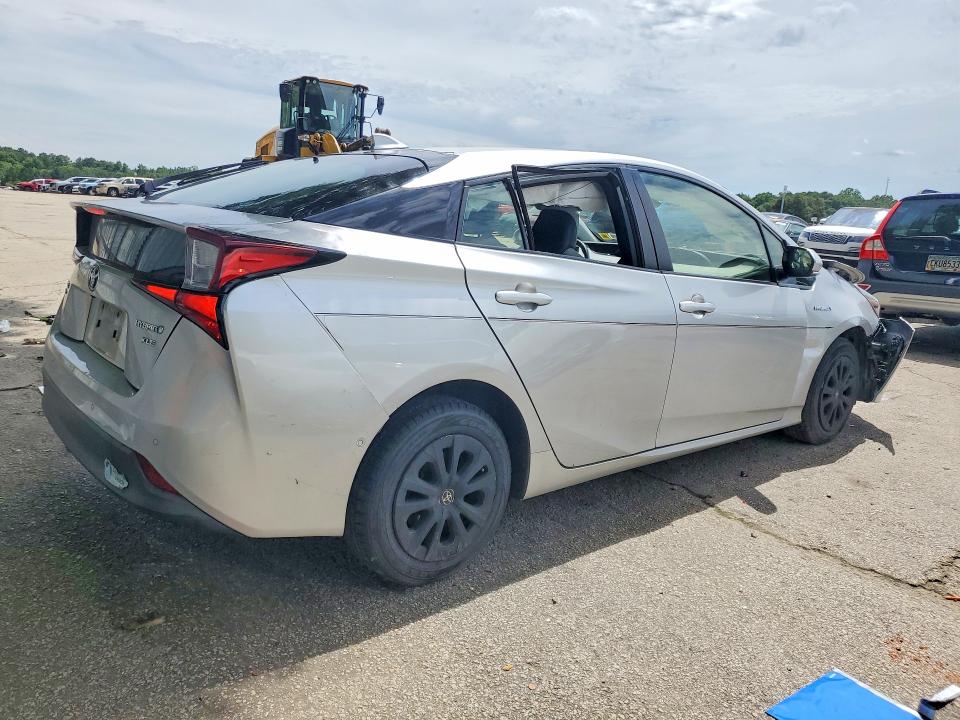 2019 Toyota Prius VIN JTDL9RFU9K3011064 COPART salvage auction — FRONT END, Ga - Cert Of Title-Salvage, sold $2,450 on 2026-07-17 (photo 3)