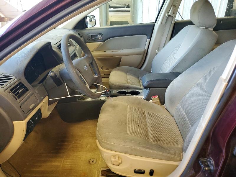 2011 Ford Fusion VIN 3FAHP0HA3BR145036 COPART salvage auction — FRONT END, Mn - Cert Of Title-Salvage, sold $400 on 2026-07-09 (photo 7)