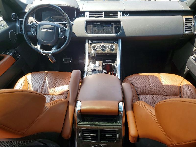 2016 Land rover Range rover sport VIN SALWR2EF7GA565402 COPART salvage auction — NORMAL WEAR, Wv - Certificate Of Title, sold $3,450 on 2026-07-27 (photo 8)