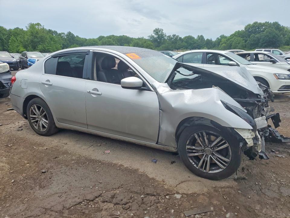 2013 Infiniti G VIN JN1CV6AR5DM764149 COPART salvage auction — FRONT END, Pa - Cert Of Salv-R=Reconstructed, sold $15 on 2026-07-06 (photo 4)