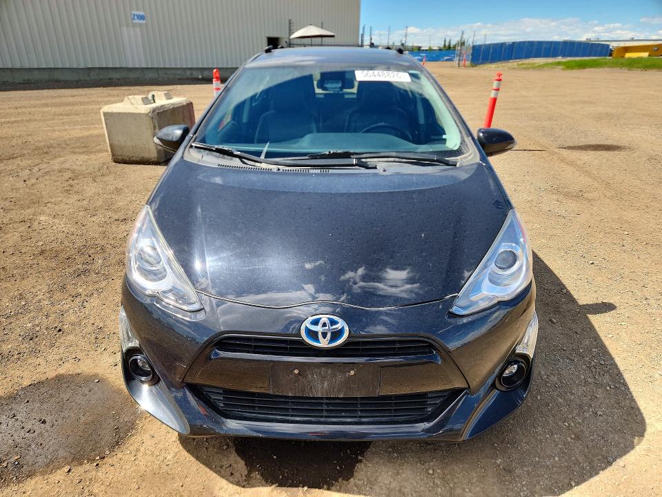 2016 Toyota Prius c VIN JTDKDTB33G1118666 COPART salvage auction — REAR END, AB - BOS - SALVAGE, sold $450 on 2026-07-21 (photo 5)