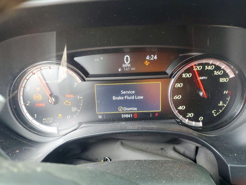 2022 Cadillac Ct4 VIN 1G6DD5RL0N0120472 COPART salvage auction — FRONT END, Tx - Salvage Vehicle Title, sold $10,400 on 2026-07-07 (photo 9)