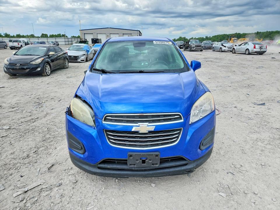 2016 Chevrolet VIN KL7CJKSB9GB603934 COPART salvage auction — SIDE, IL - SALVAGE CERTIFICATE, sold $600 on 2026-07-29 (photo 5)