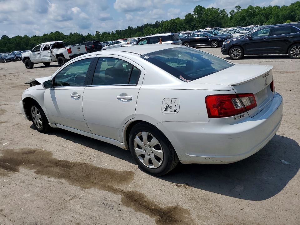 2012 Mitsubishi Galant VIN 4A32B3FF1CE024554 COPART salvage auction — FRONT END, Pa - Certificate Of Salvage, sold $500 on 2026-07-09 (photo 2)