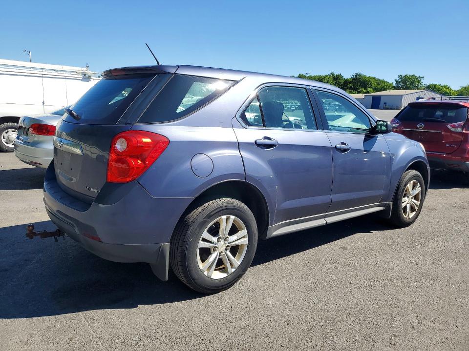 2013 Chevrolet Equinox VIN 2GNALBEK1D6259828 COPART salvage auction — NORMAL WEAR, Nj - Certificate Of Title, sold $425 on 2026-07-09 (photo 3)