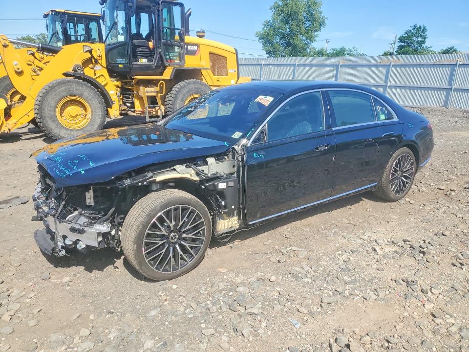 2025 Mercedes-benz VIN W1K6G7GB5SA325395 COPART salvage auction — FRONT END, Ny - Mv-907A Salvage Certificate, sold $49,000 on 2026-07-14 (photo 1)