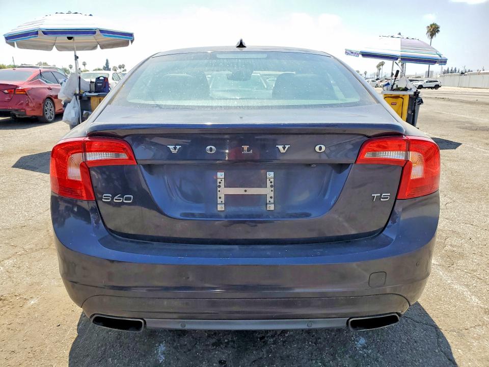 2016 Volvo S60 VIN YV126MFK6G2413542 COPART salvage auction — FRONT END, Ca - Salvage Certificate, sold $2,050 on 2026-07-02 (photo 6)