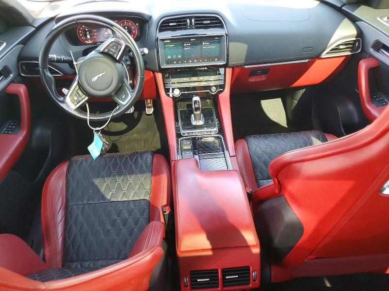2020 Jaguar F-pace VIN SADCZ2EE2LA642631 COPART salvage auction — REAR END, Nv - Salvage Title, sold $10,100 on 2026-07-08 (photo 8)