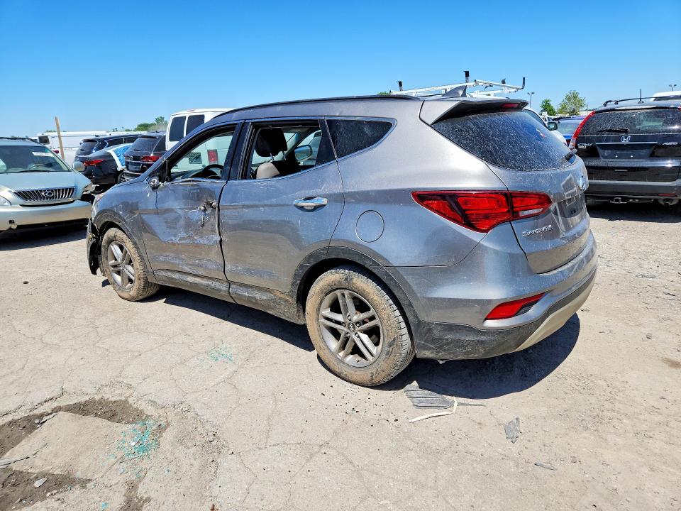 2017 Hyundai Santa fe VIN 5XYZUDLB5HG412999 COPART salvage auction — FRONT END, Oh - Cert Of Title-Salvage, sold $2,100 on 2026-07-10 (photo 2)