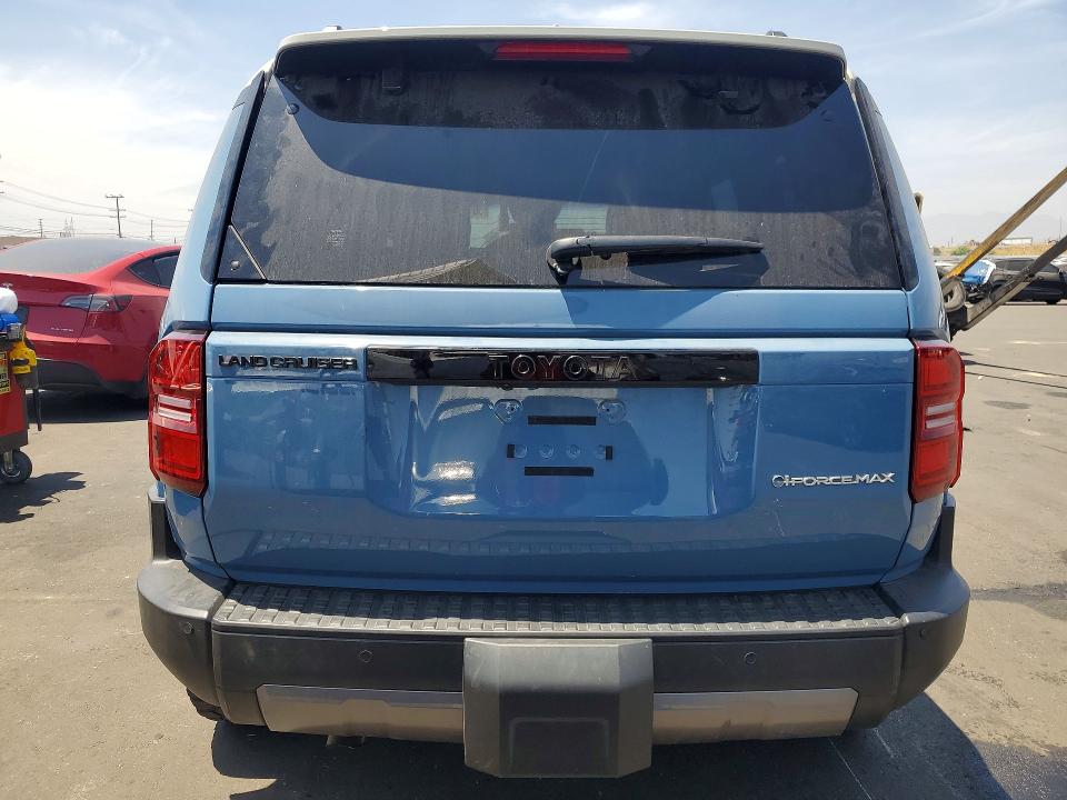 2024 Toyota Land cruiser VIN JTEABFAJ8RK015321 COPART salvage auction — FRONT END, Ca - Salvage Certificate, sold $5,100 on 2026-07-29 (photo 6)