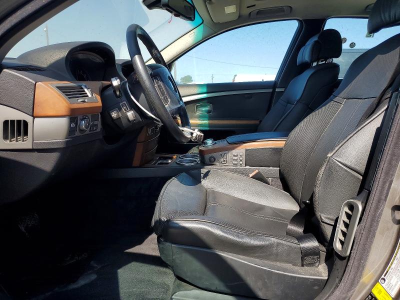 2008 BMW 7 series VIN WBAHL83518DT11647 COPART salvage auction — FRONT END, Ca - Dis/Dlr/Exp Lien Papers-Salv, sold $350 on 2026-07-13 (photo 7)