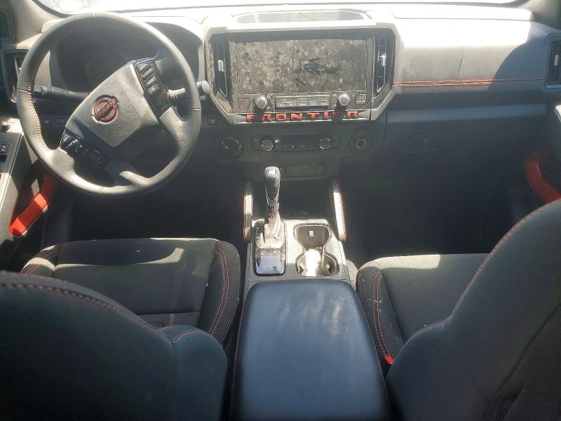 2025 Nissan Frontier VIN 1N6ED1FK5SN639096 COPART salvage auction — ENGINE BURN, Nv - Salvage Title, sold $13,100 on 2026-07-20 (photo 8)