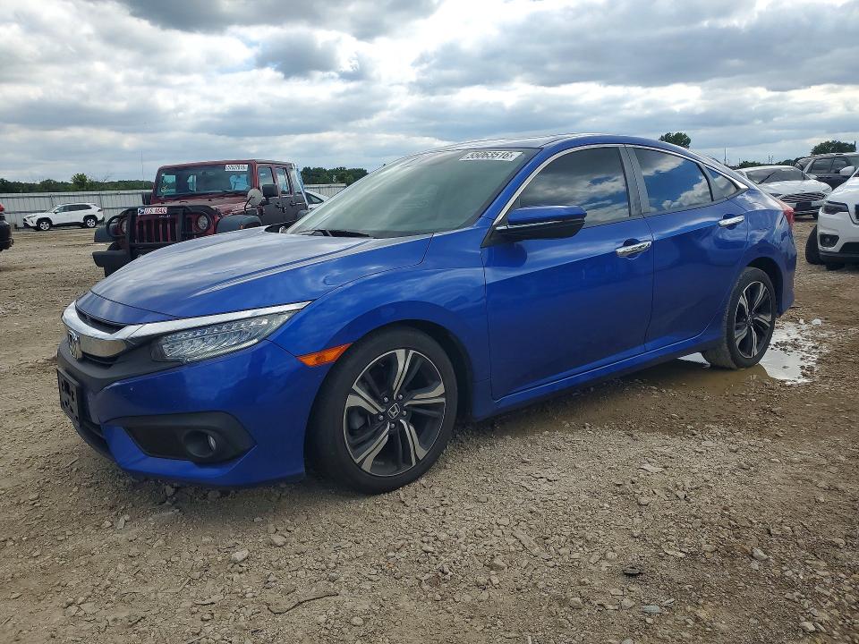 2018 Honda VIN JHMFC1F92JX022795 COPART salvage auction — HAIL, Il - Salvage Certificate, sold $7,200 on 2026-07-16 (photo 1)
