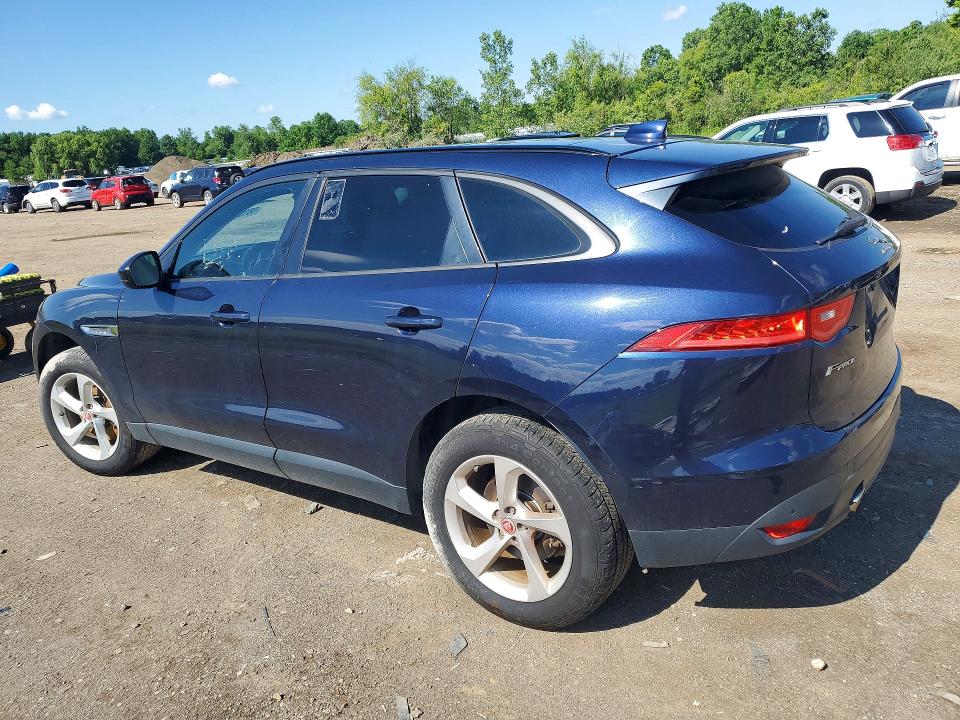 2017 Jaguar F-pace VIN SADCJ2BV1HA494121 COPART salvage auction — MECHANICAL, Oh - Certificate Of Title, sold $3,700 on 2026-09-14 (photo 2)