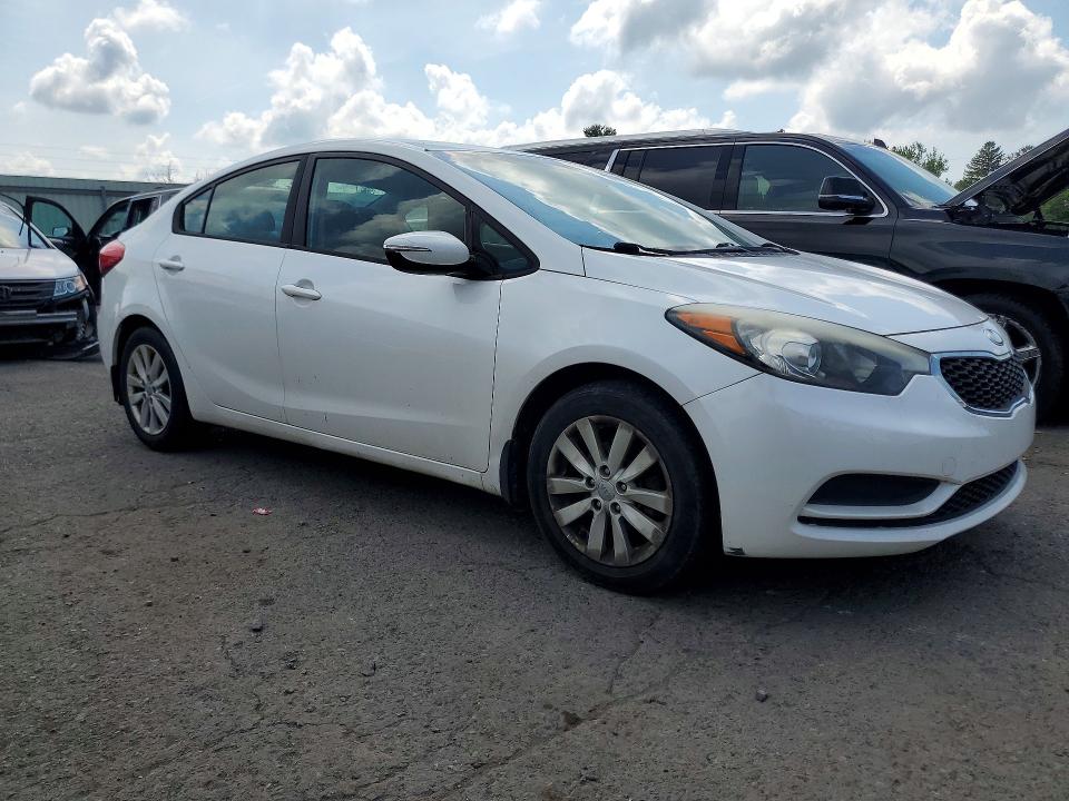 2014 Kia Forte VIN KNAFX4A60E5055121 COPART salvage auction — MECHANICAL, PA - CERT OF TITLE, sold $825 on 2026-07-02 (photo 4)