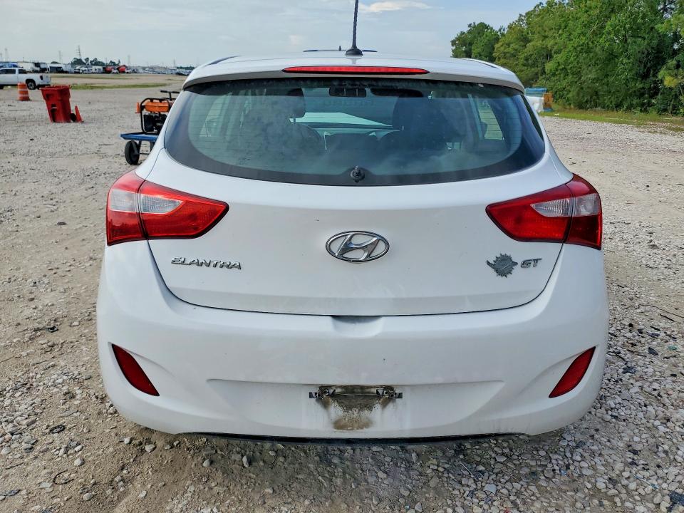 2016 Hyundai Elantra VIN KMHD35LH7GU300656 COPART salvage auction — FRONT END, Tx - Salvage Vehicle Title, sold $350 on 2026-07-28 (photo 6)