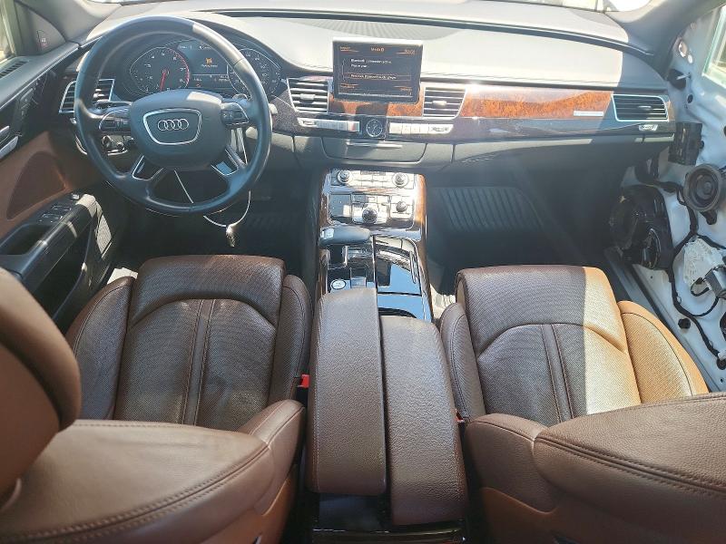 2013 Audi A8 VIN WAUR2AFD4DN014698 COPART salvage auction — SIDE, Ks - Cert Of Title-Salvage, sold $3,250 on 2026-07-08 (photo 8)