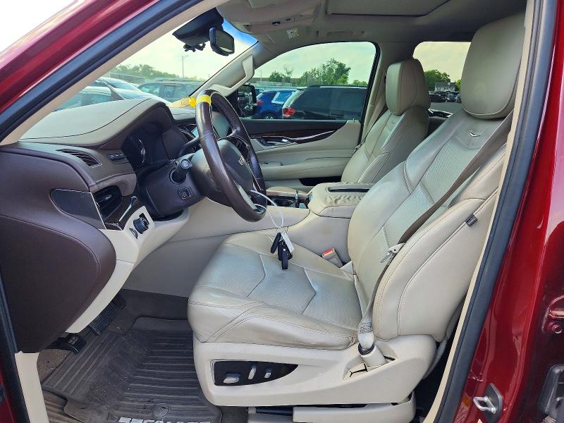 2016 Cadillac Escalade VIN 1GYS3BKJ6GR462743 COPART salvage auction — FRONT END, Nj - Cert Of Title-Salvage, sold $6,200 on 2026-07-09 (photo 7)