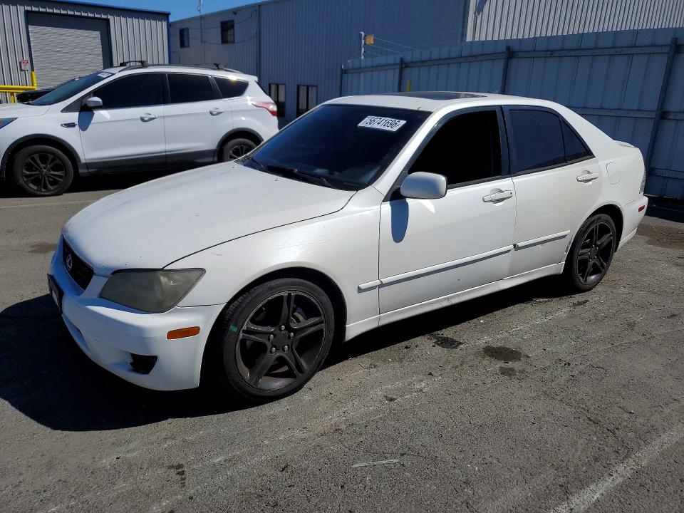 2004 Lexus Is 300 VIN JTHBD192240082003 COPART salvage auction — VANDALISM, CA - SALVAGE CERTIFICATE, sold $775 on 2026-07-17 (photo 1)