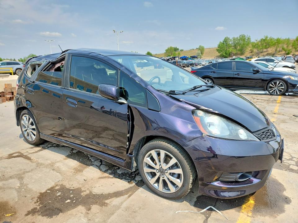 2013 Honda VIN JHMGE8H58DC016514 COPART salvage auction — ROLLOVER, Co - Non-Repairable Cert Of Title, sold $600 on 2026-07-20 (photo 4)
