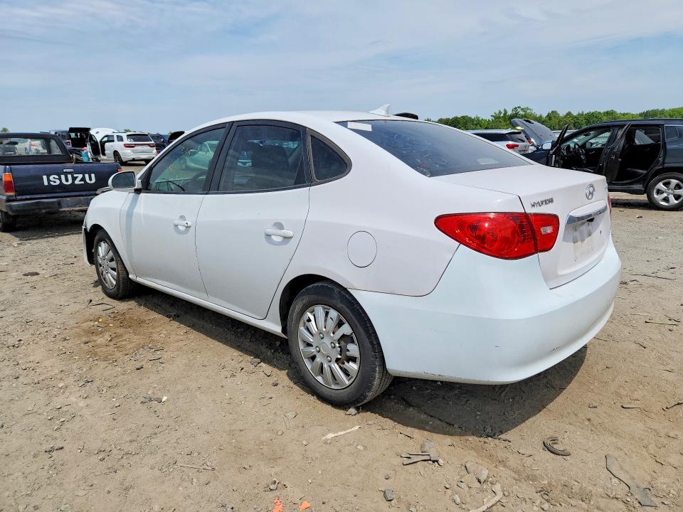 2010 Hyundai Elantra VIN KMHDU4AD7AU083947 COPART salvage auction — FRONT END, Va - Cert Of Title - Salvage, sold $325 on 2026-07-22 (photo 2)