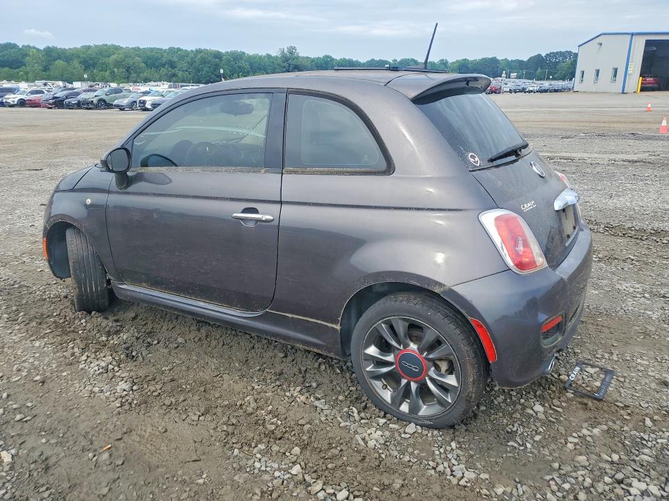 2017 Fiat 500 VIN 3C3CFFKR5HT598485 COPART salvage auction — MECHANICAL, AR - CERTIFICATE OF TITLE, sold $80 on 2026-08-12 (photo 2)