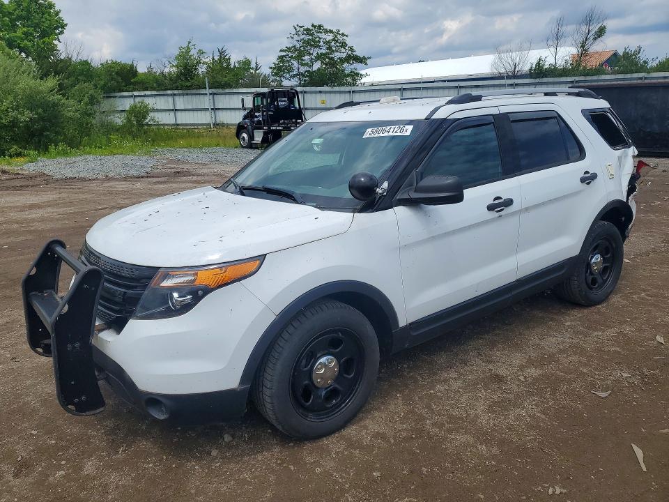 2015 Ford Explorer VIN 1FM5K8AR0FGB62105 — COPART salvage auction photo