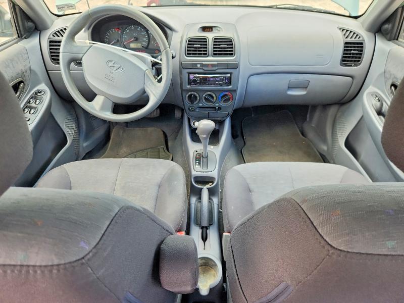 2005 Hyundai Accent VIN KMHCG45C35U622607 COPART salvage auction — FRONT END, Va - Certificate Of Title, sold $400 on 2026-07-06 (photo 8)