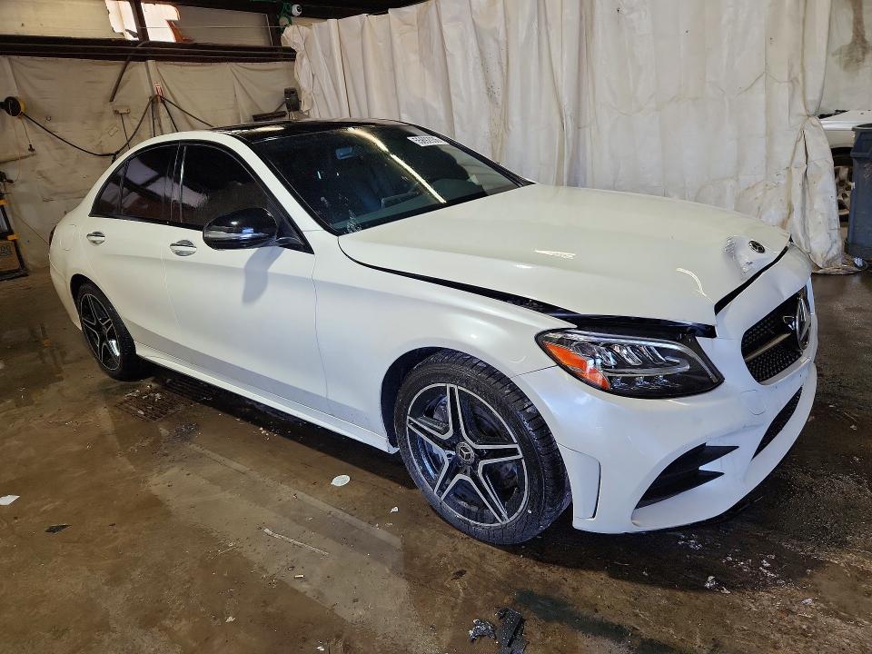 2019 Mercedes-benz C-klasse VIN 55SWF8EBXKU289277 COPART salvage auction — FRONT END, Pa - Certificate Of Salvage, sold $10,200 on 2026-07-02 (photo 4)
