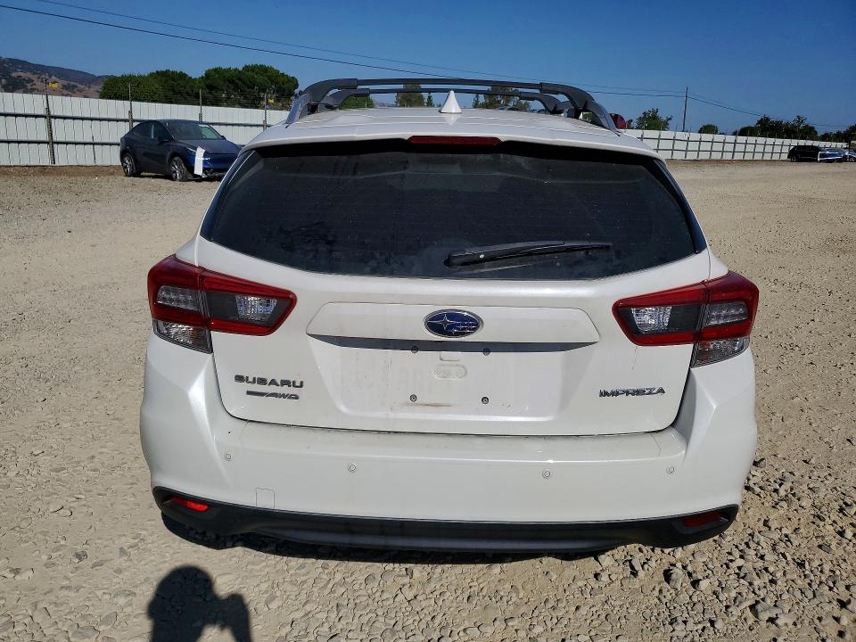 2020 Subaru Impreza VIN 4S3GTAU61L3719318 COPART salvage auction — BURN, Ca - Salvage Certificate, sold $6,000 on 2026-07-09 (photo 6)