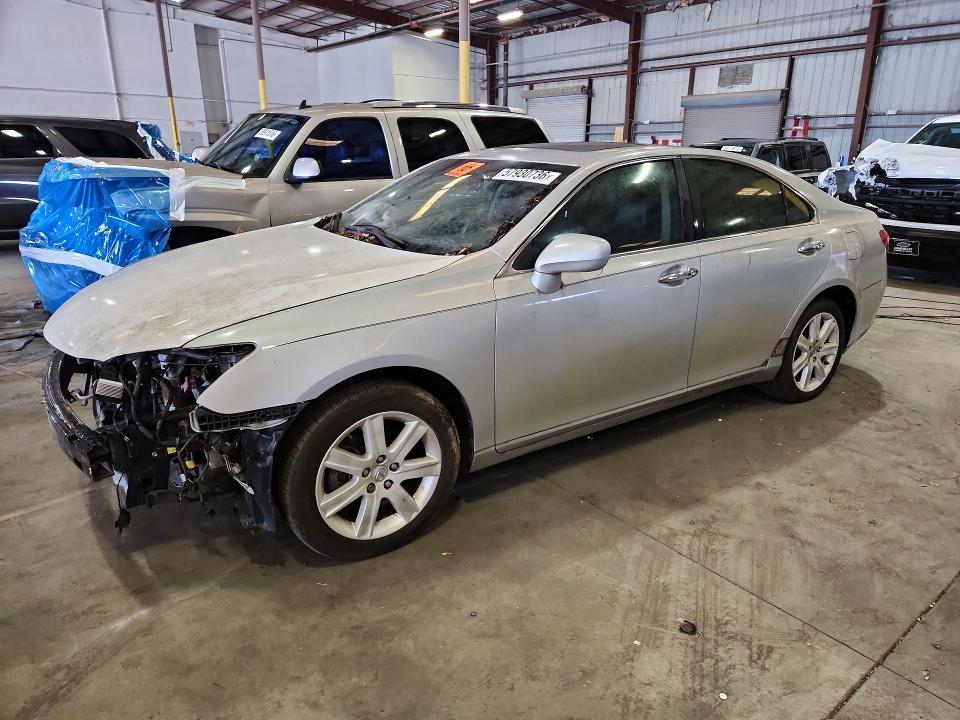 2008 Lexus Es 350 VIN JTHBJ46G182214477 COPART salvage auction — FRONT END, Fl - Certificate Of Title, sold $875 on 2026-07-06 (photo 1)