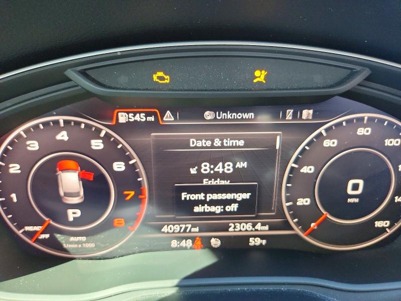 2020 Audi VIN WA1BNAFY3L2066669 COPART salvage auction — SIDE, Co - Public - Salvage Title, sold $8,800 on 2026-08-03 (photo 9)