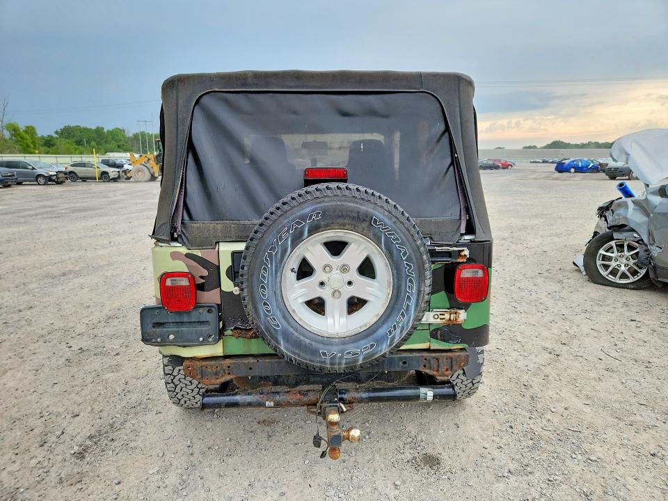 2006 Jeep Wrangler / VIN 1J4FA44S66P735134 COPART salvage auction — NORMAL WEAR, NY - CERTIFICATE OF TITLE, sold $550 on 2026-07-27 (photo 6)