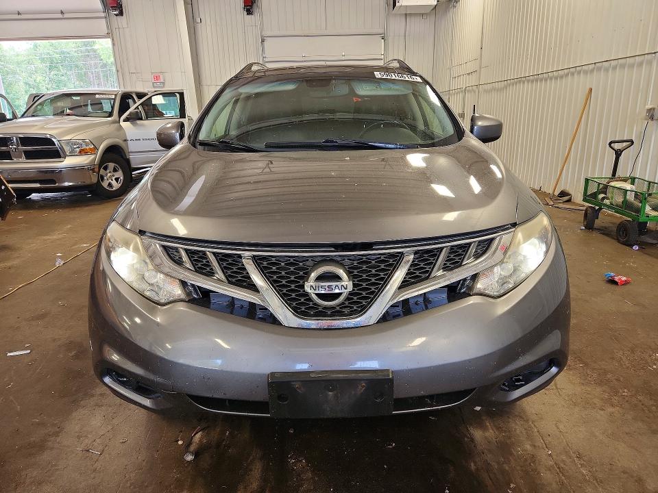 2014 Nissan Murano VIN JN8AZ1MW7EW504889 COPART salvage auction — MINOR DENT/SCRATCHES, Nd - Salvage Previously Branded, sold $625 on 2026-07-02 (photo 5)
