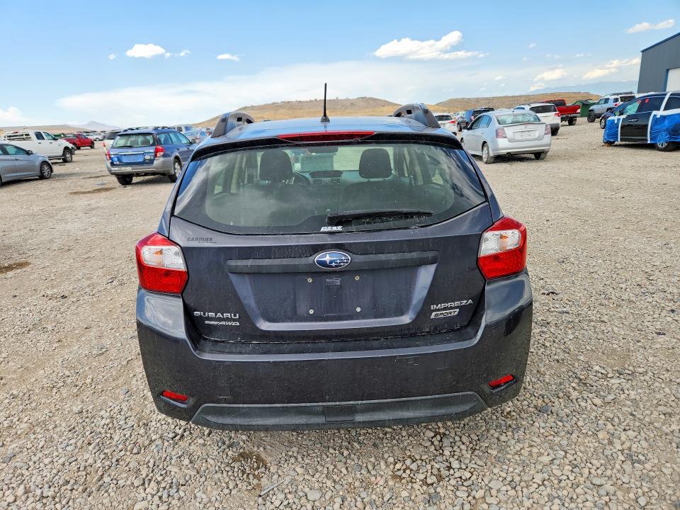 2014 Subaru VIN JF1GPAL65E9253789 COPART salvage auction — FRONT END, UT - CERTIFICATE OF TITLE, sold $1,250 on 2026-07-28 (photo 6)