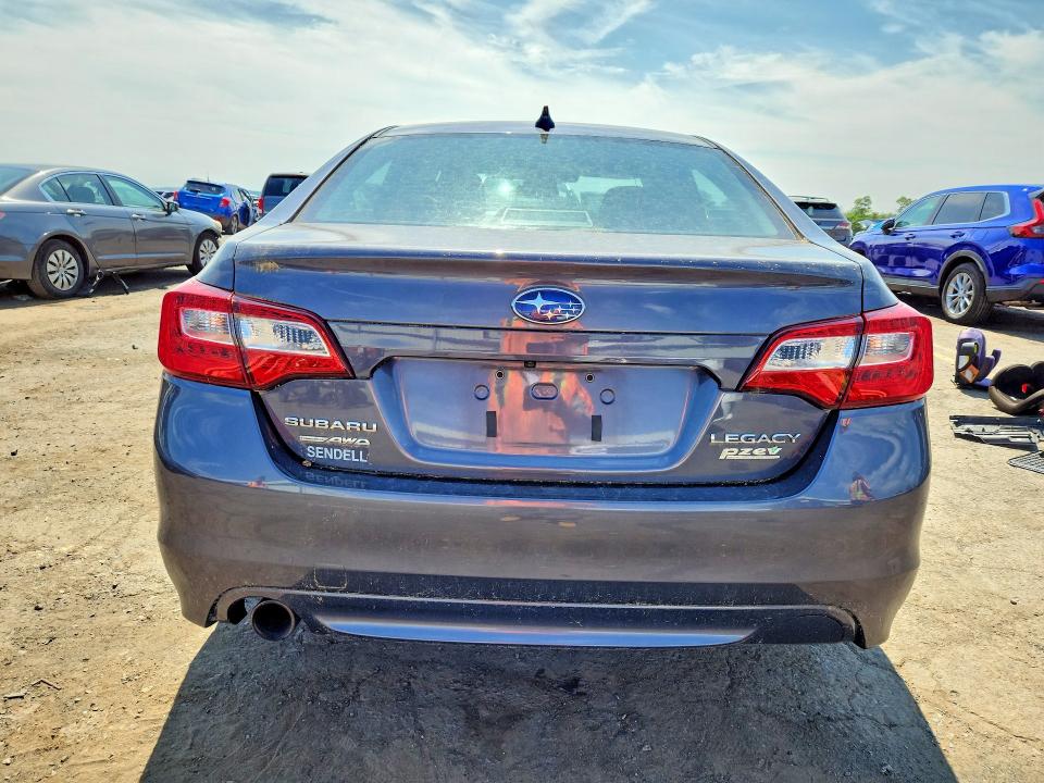 2016 Subaru LEGACY VIN 4S3BNAF66G3006051 COPART salvage auction — FRONT END, Pa - Certificate Of Salvage, sold $675 on 2026-07-18 (photo 6)
