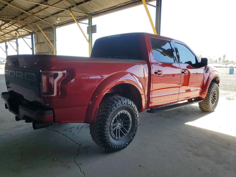 2020 Ford F-150 VIN 1FTFW1RG0LFA07420 COPART salvage auction — NORMAL WEAR, Az - Cert Of Title - Salvage, sold $25,000 on 2026-07-20 (photo 3)