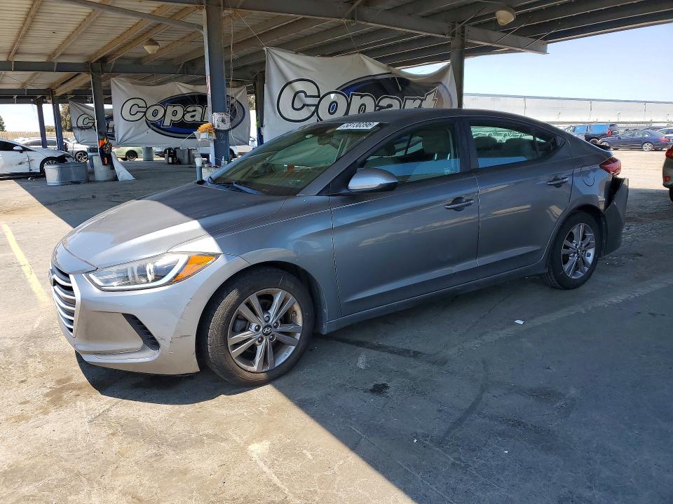2017 Hyundai Elantra VIN KMHD84LF4HU243246 COPART salvage auction — REAR END, Mt - Dis/Dlr/Exp Only Clean Title, sold $1,800 on 2026-07-16 (photo 1)
