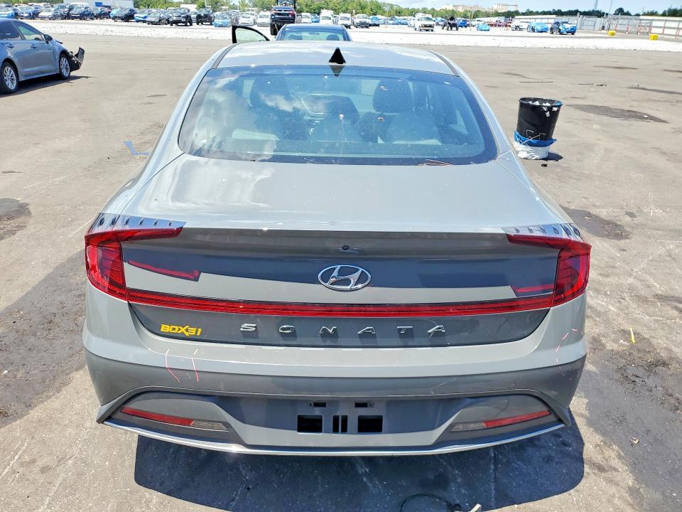 2021 Hyundai Sonata VIN 5NPEG4JA5MH093574 COPART salvage auction — FRONT END, Fl - Certificate Of Destruction, sold $2,550 on 2026-07-27 (photo 6)