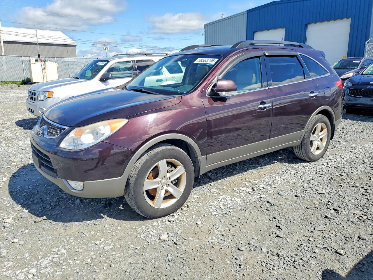 2010 Hyundai Veracruz VIN KM8NUDCC9AU123261 COPART salvage auction — Mechanical, Rg - Clean Title, sold $1,100 on 2026-07-09 (photo 1)
