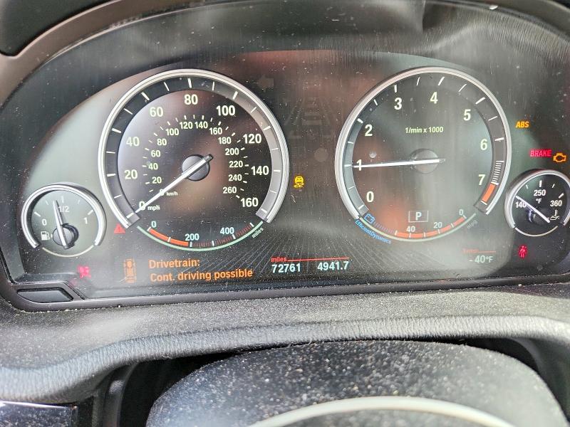 2016 BMW VIN 5UXWX9C57G0D81956 COPART salvage auction — FRONT END, Ma - Cert Of Title-Reconstrctd Coll, sold $1,600 on 2026-07-13 (photo 9)